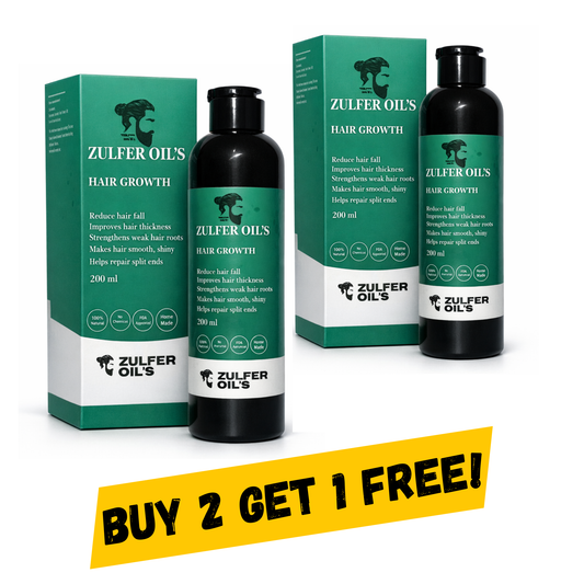 Zulfer Hair Oil's (Offer) Buy two Get one Free